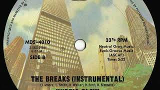 Kurtis Blow - The Breaks Instrumental 1980