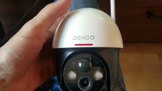 DEKCO DC9L Security Camera Wi-Fi