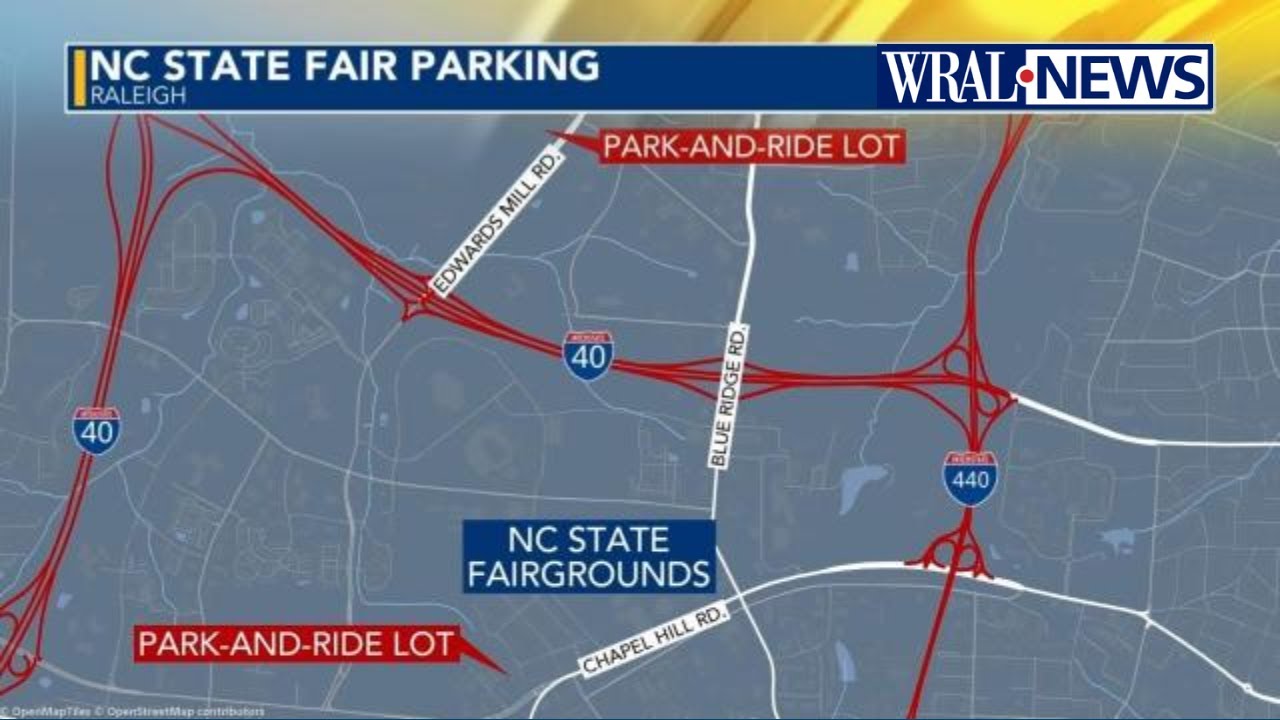 Free parking available for NC State Fair