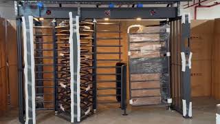 UNIQSCAN Full Height Turnstile Demo | Anti-Tailgating Access Control for Residential complex
