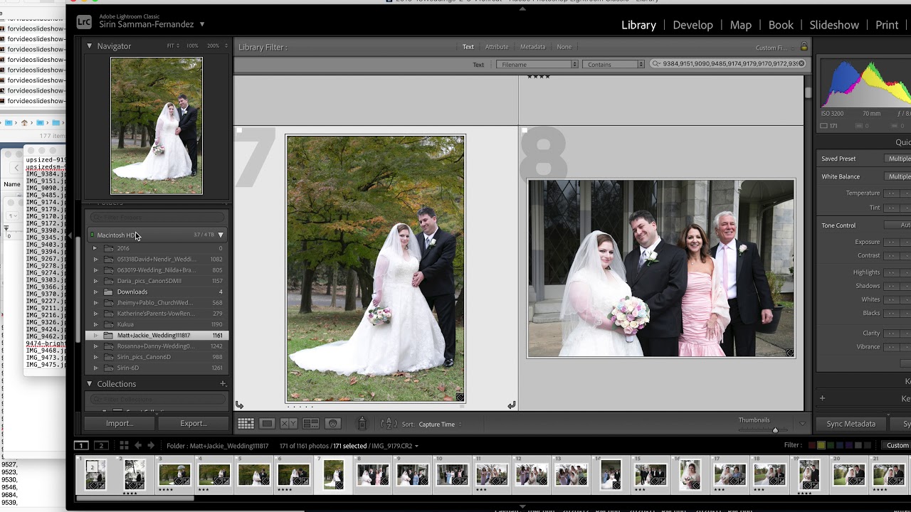 Extremely bad tutorial on how to find specific list of images in Lightroom (exported from Fundy)