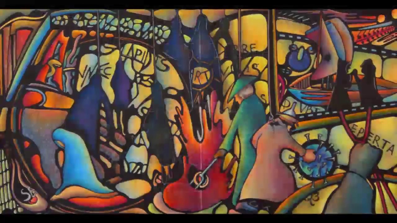 "De blinden"   "Слепые"