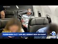 Unruly passenger arrested after being restrained with duct tape during flight