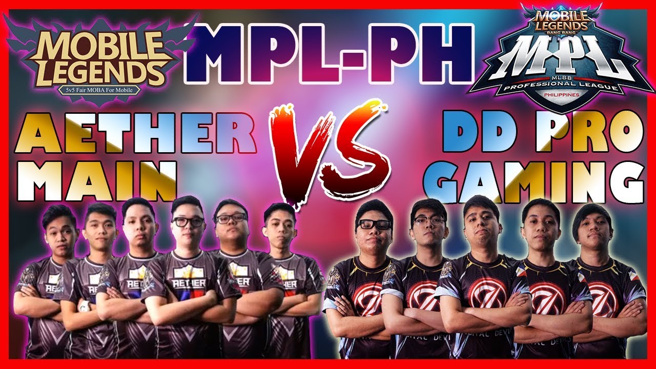 Aether Main vs DD Pro Gaming | Game2 | MPL-PH Week3 Day1 - Mobile Legends - MLBB