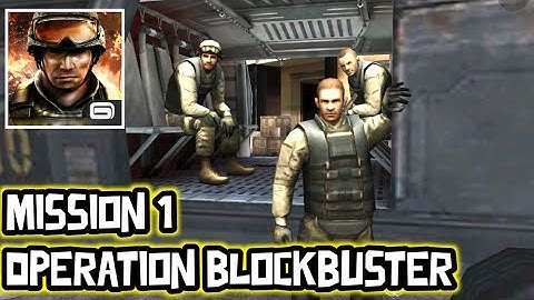 Modern Combat 3: Fallen Nation - Mission 1 Gameplay (Android, iOS)