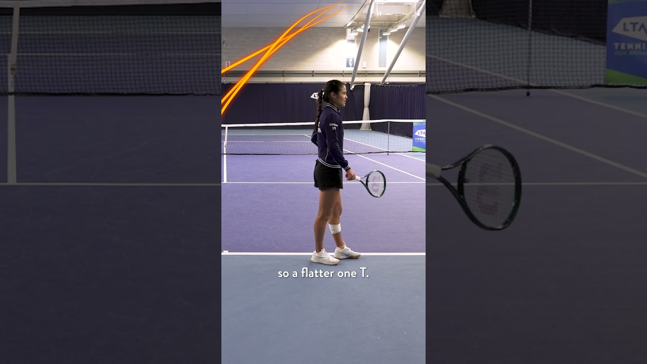 Emma Raducanu talks us through her favourite serves 🤩  