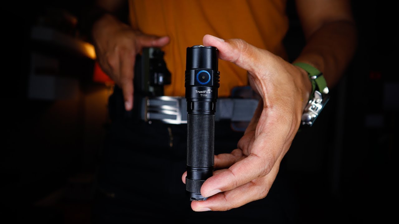 Best cheap flashlight Trustfire T11R YouTube