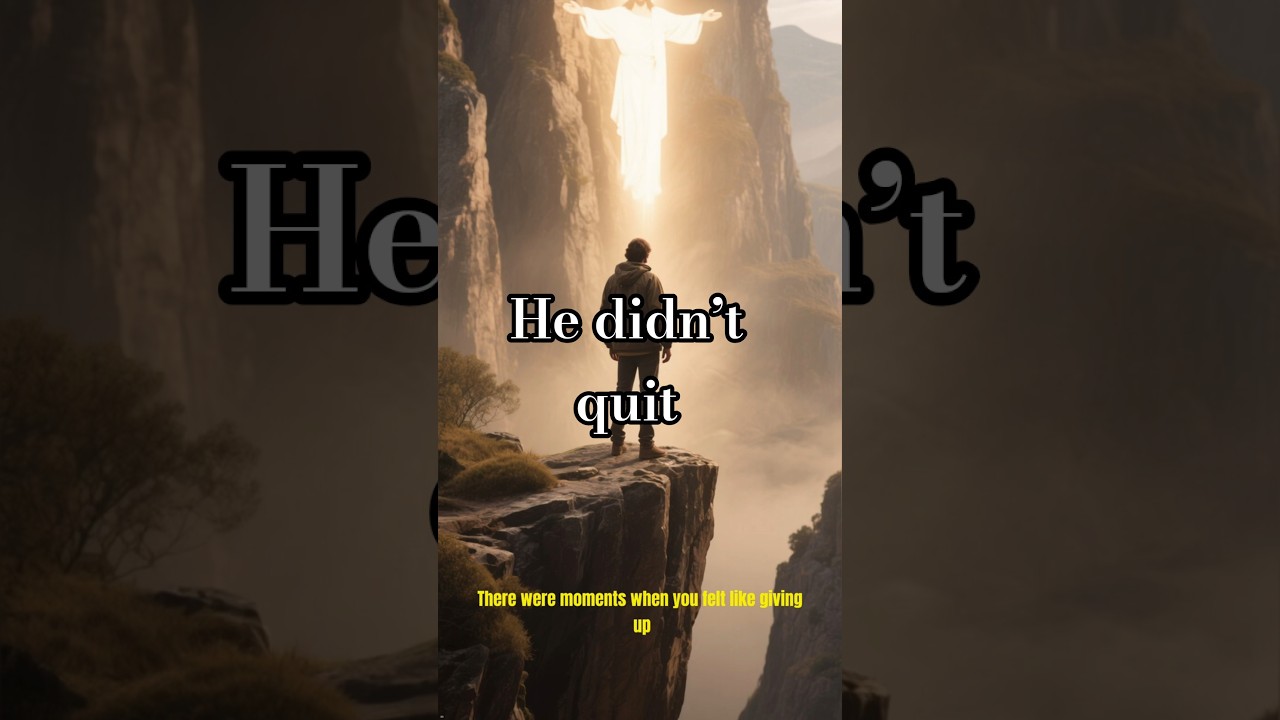 He Knows Your Breaking Point and Won't Leave You There 