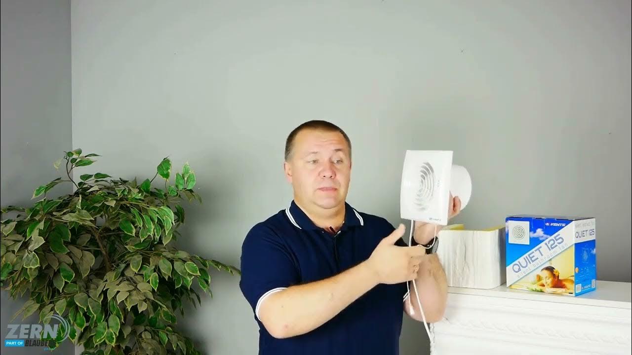 Таймер вытяжного бытового вентилятора - YouTube