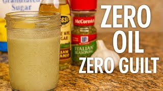 Easy Oil Free Italian Dressing (Fat Free & Full of Flavor)