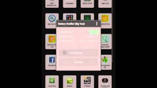 Battery Notifier (Big Text) video tutorial screenshot 3