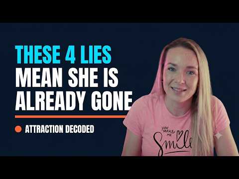 4 Lies Every Woman Tells Before She Cheats (What Most Men Miss) | Female Psychology