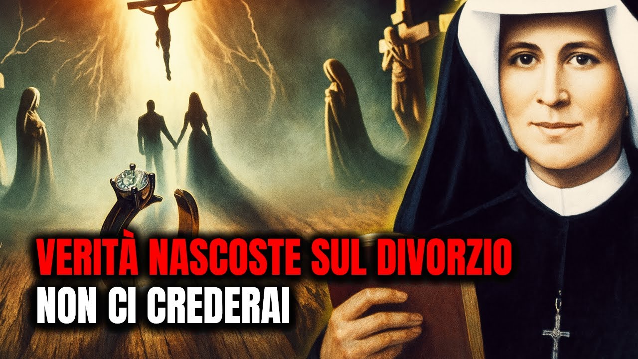 Ciò che le anime sofferenti del Purgatorio rivelarono a Santa Faustina sul divorzio ti sconvolgerà