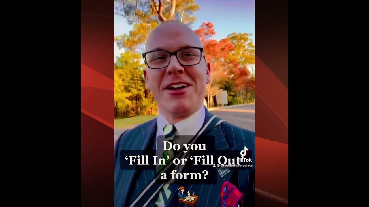 23.01.09 - Do you fill in or fill out a form? 🤷‍♀️