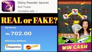 Shiny powder secret app real or fake //how to earn money online without investment screenshot 4