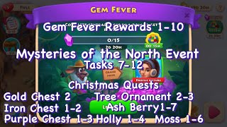 Township : Mysteries of the North | Tasks & Goals | Gem Fever Rewards | Christmas Quests | Chests