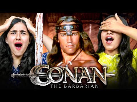 Indian Girls Watch Conan the Barbarian (1982) | First Time Watching! ⭐
