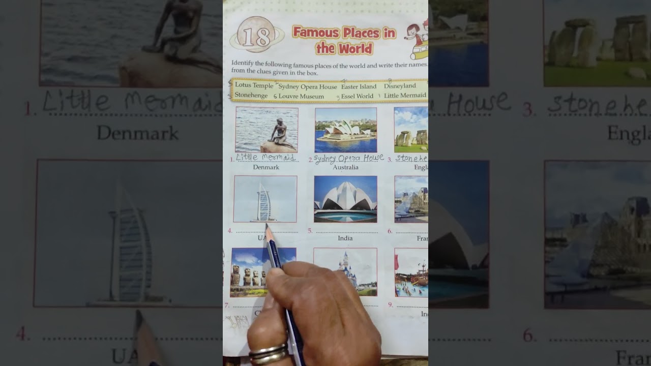 📚Famous places in the world😱