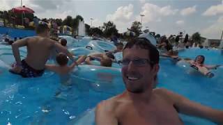 refreshing wave pool at Kentucky’s SomerSplash Water Park (July 28th, 2019)