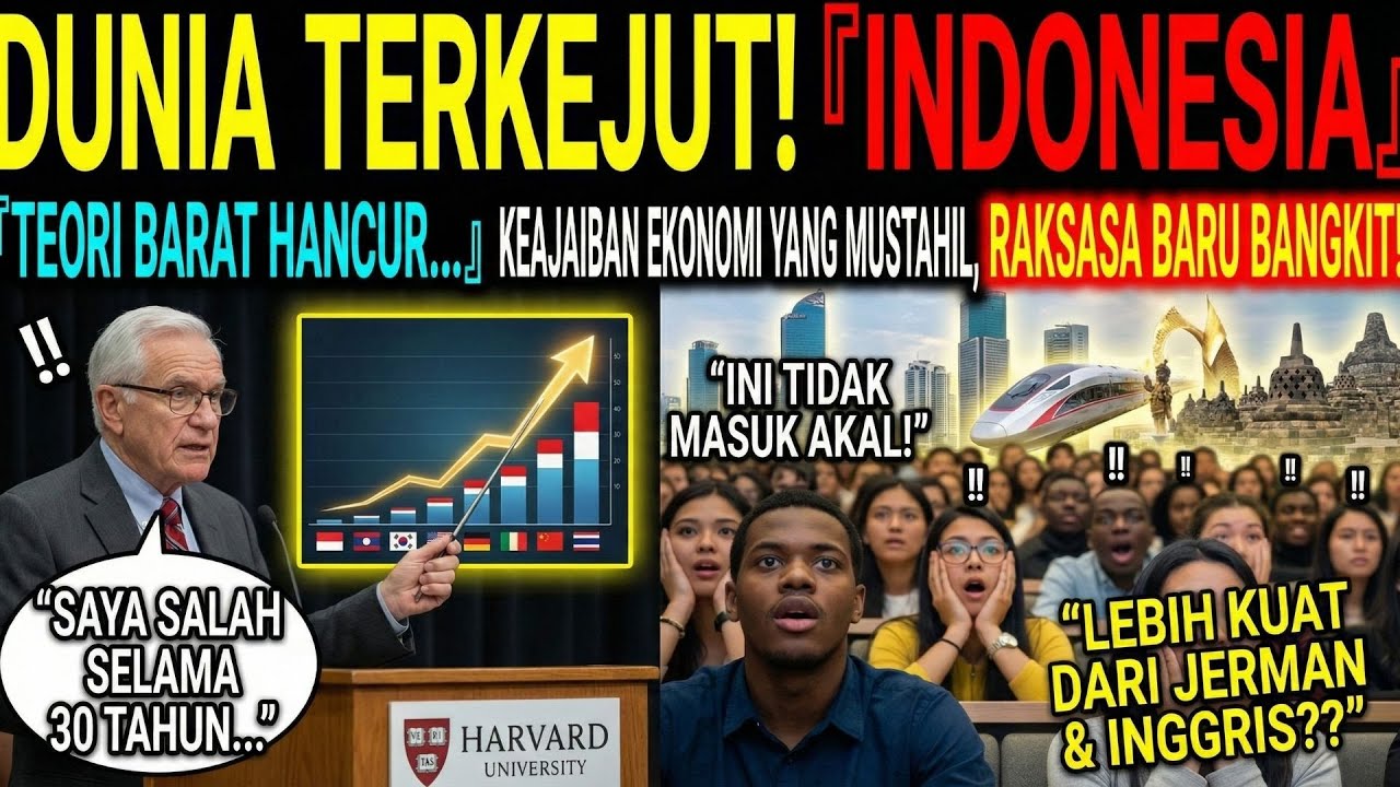 Dunia Terkejut! Misteri Kebangkitan Indonesia yang Membungkam Teori Barat 