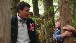 Justin Trudeau going to plant 2 billion trees in the next decade.