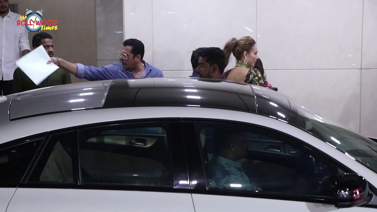 Lulia Vantur Look Beautiful At Salman Khan's 54th Birthday Bash 2019