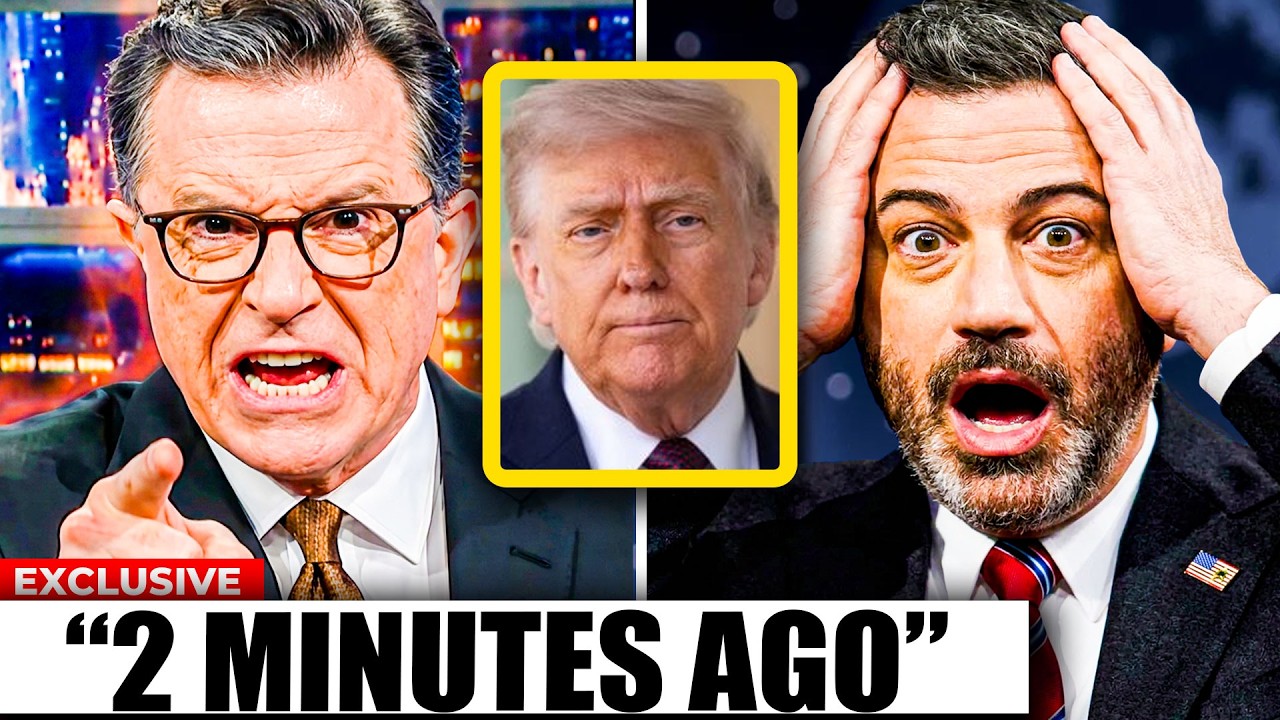 Trump LOSES It After Jimmy Kimmel and Stephen Colbert DESTROYED him on live TV