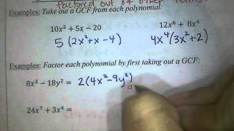 Unit 4. Day 7. Factoring Polynomials (part 2)