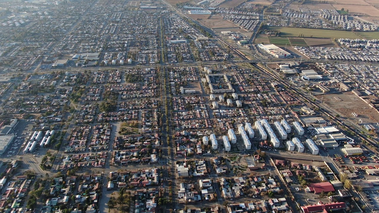 VOLANDO  Rancagua de Sur a Norte  4K