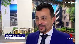 Ramez Riad from Hunters Agency & Co featured on Channel 7 news