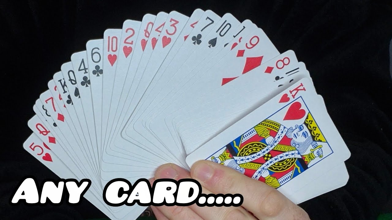 Learn a great visual card trick. - YouTube