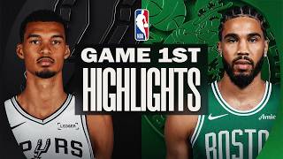 Boston Celtics Vs San Antonio Spurs Game 1St Highlights - March 10,2026 Nba