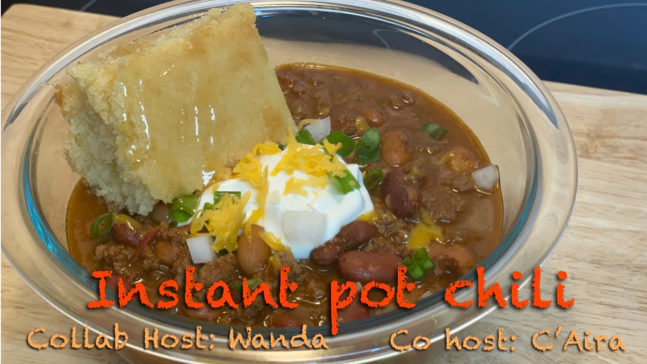 Instant pot chili YouTube
