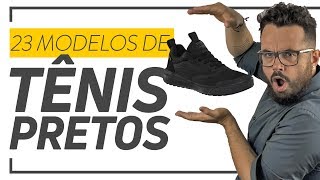 tenis pretos homem
