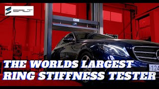 Worlds Largest Ring Stiffness Tester / Order-made Compression Machine 세계에서 가장 큰 주문제작 6M파이프 원강성 압축시험기