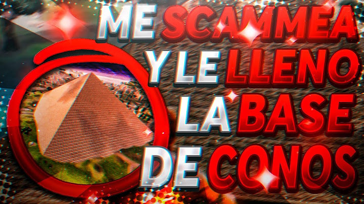 🤪ME SCAMMEA Y LE LLENO LA BASE DE CONOS !!! VER PARA CREER 😂😂