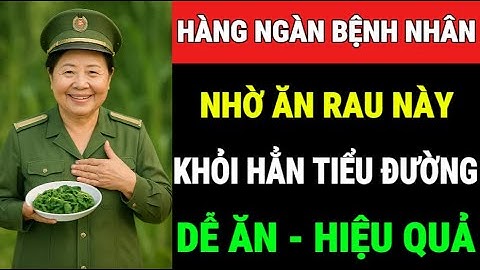 Người Tiểu Đường: 6 Loại Rau Hút Đường Trong Máu – Ổn Định Đường Huyết Mà Không Cần Thuốc