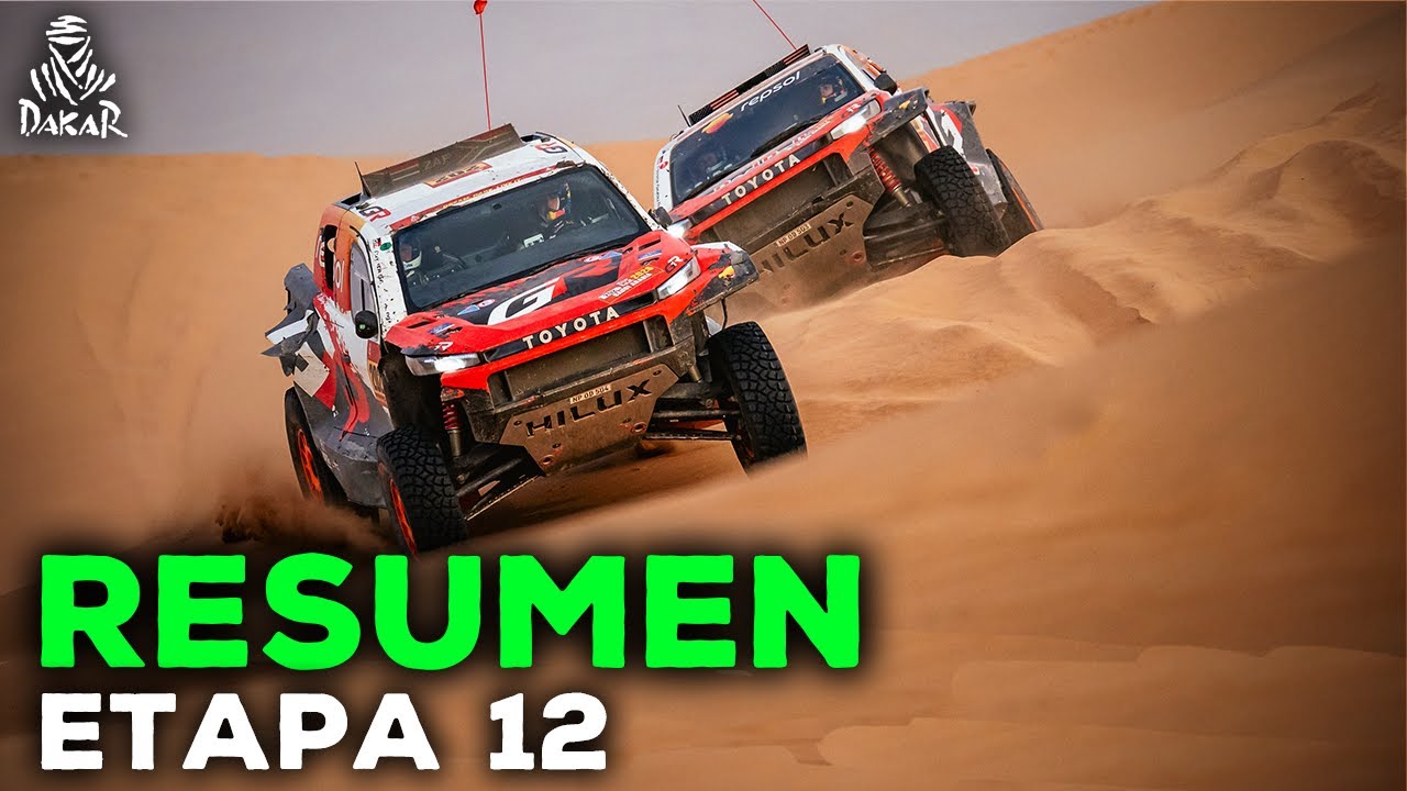 AL- ATTIYAH GANA y TIENE MEDIO DAKAR en EL BOLSILLO - Resumen Etapa 12 - DAKAR 2026