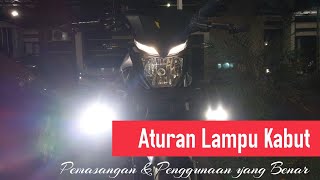 FOGLAMP/LAMPU KABUT MOTOR DARI LED BEKAS || SUKAA NGOPREKK