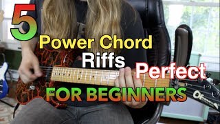 5 Power Chord Riffs Perfect For Beginners  ( With Tabs) screenshot 5