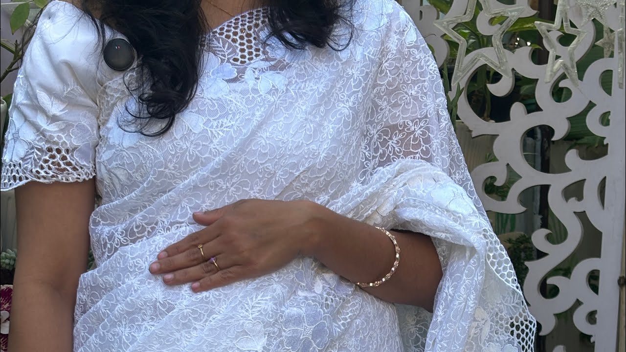 Bridal look heavy embroidery Cutwork saree stock avl for order WhatsApp 8072937829 