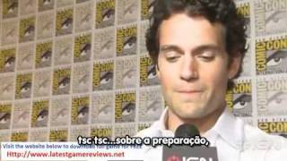Henry Cavill na Comic Con 2011 entrevista para a IGN - Legendada