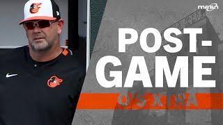 Brandon Hyde after the O's were swept by the Tigers