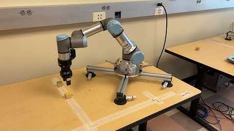 MAE204 Robotics Lab 1 Video Recording (intro to UR3e robot arm)