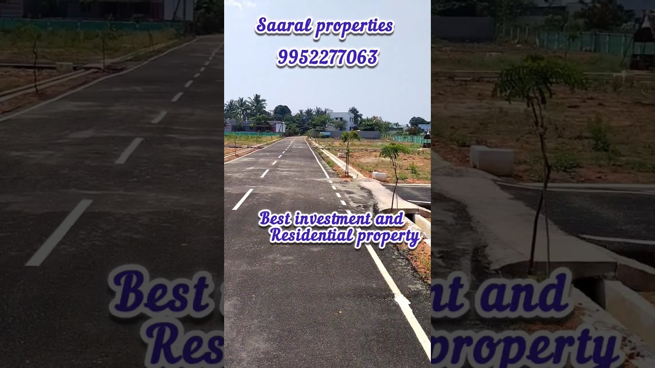 Best Residential property tenkasi KTC Nagar DTCP Approved Plots for
