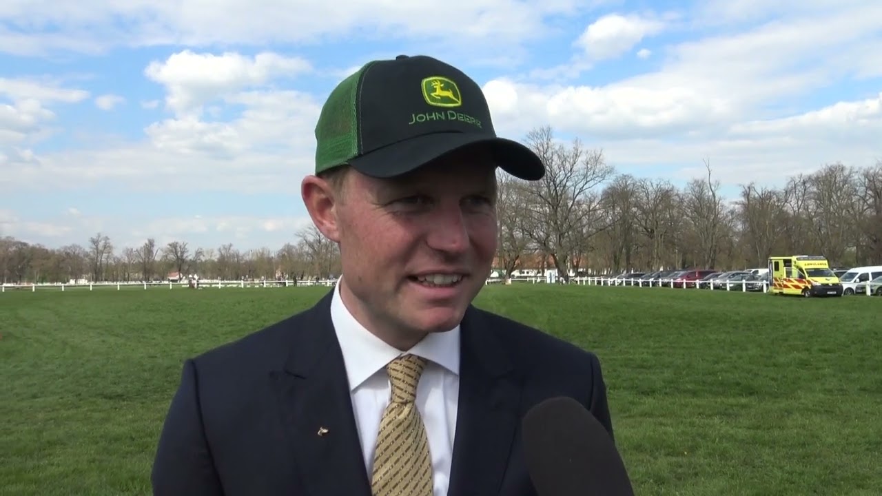 CAI3* H4 – Interview with Bram Chardon – Driving (dressage) – Kladruby n. L., 21. 4. 2023