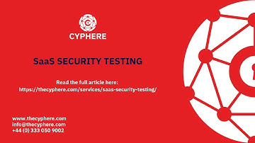 SAAS Security Testing: why it is important and how to do it
