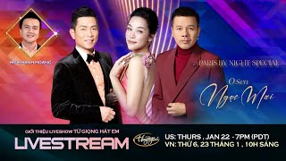Download lagu LIVESTREAM VỚI NGỌC MAI, TRẦN THÁI HÒA, NGUYÊN KHANG