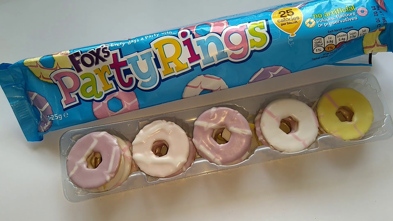 Fox's Party Rings Chocolate Minis Biscuits 5 X 21G - Tesco Groceries