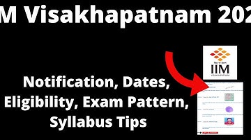 IIM Visakhapatnam 2021: Application Form, Exam Pattern, Eligibility Criteria, Syllabus, Preparation